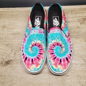 NWOT Vans tie dye sneakers womens size 10